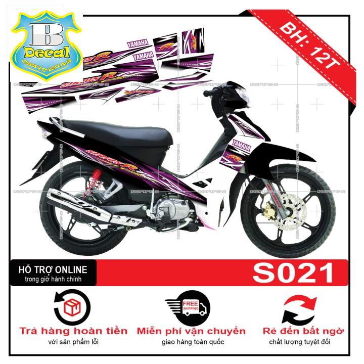 ( Quí khách vui lòng mang ra tiệm cho thợ dán ) Tem sirius R S021 [Bi Decal]