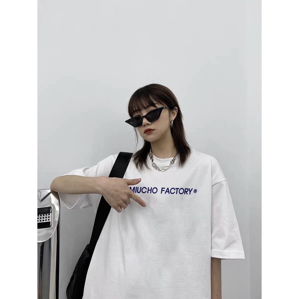 Áo thun nữ form rộng đẹp tay lỡ kiểu hàn quốc chất vải cotton AT206 Miucho basic