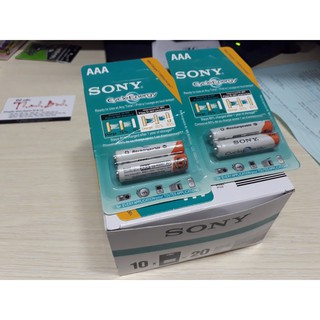 [Mã SKAMLTSM9 giảm 10% đơn 99K] PIN SẠC SONY AA và AAA, 1 vỉ 2 viên pin, nguyên seal