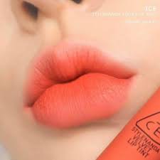 Son 3CE Velvet Lip Tint Think Again – Màu Hồng Nude Coral