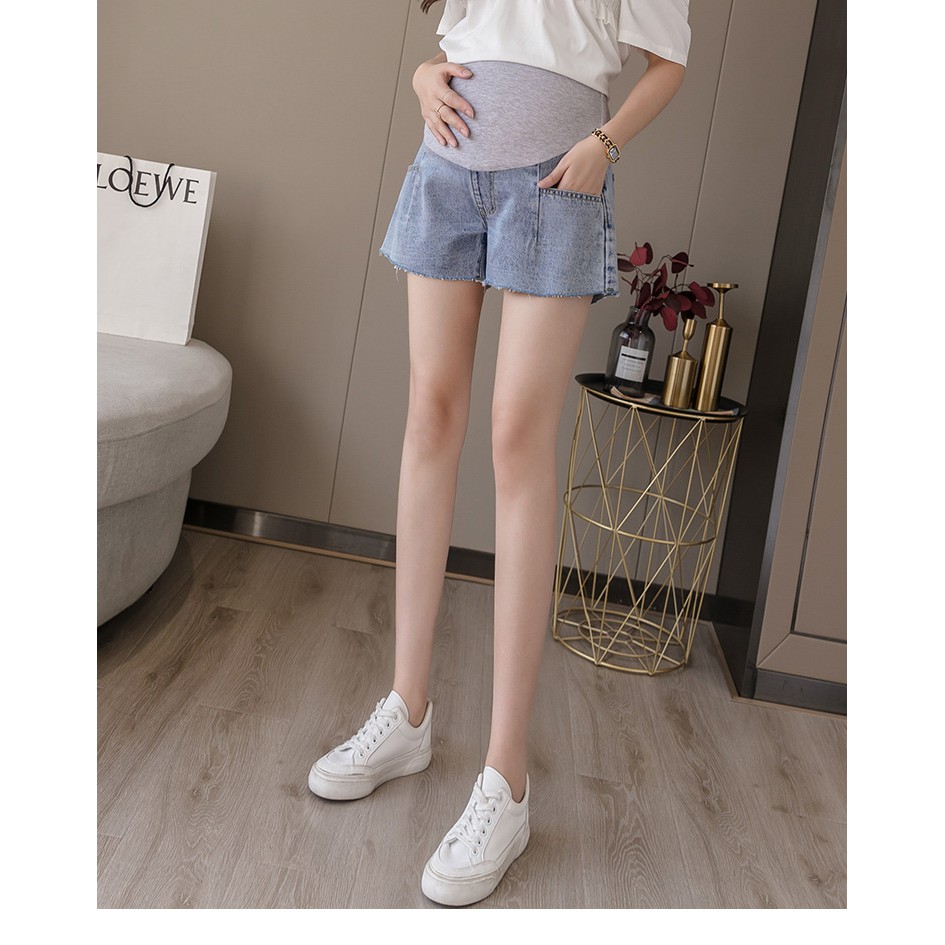 Quần Sooc Bầu Xinh Quần Đùi Bầu Xinh Trẻ Trung Năng Động Q208