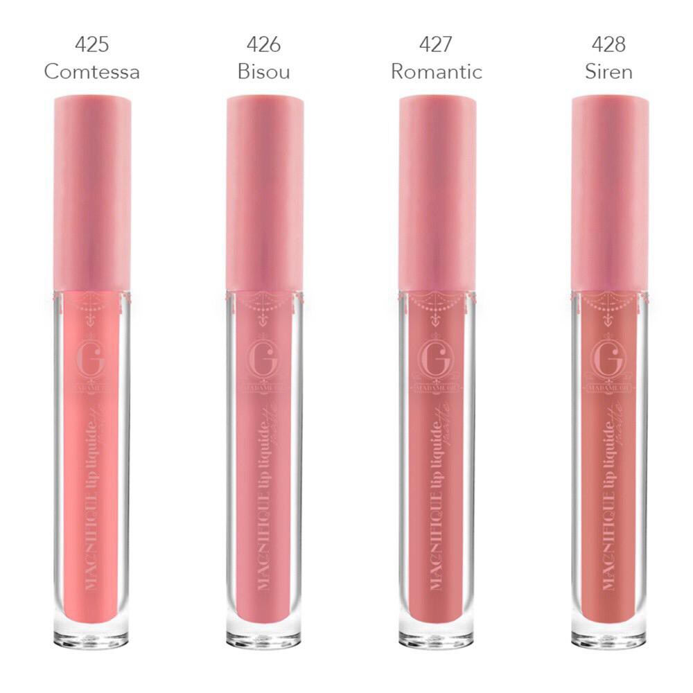 (hàng Mới Về) Son Kem Lì Màu Nude Madame Gie Magnifique | BigBuy360 - bigbuy360.vn