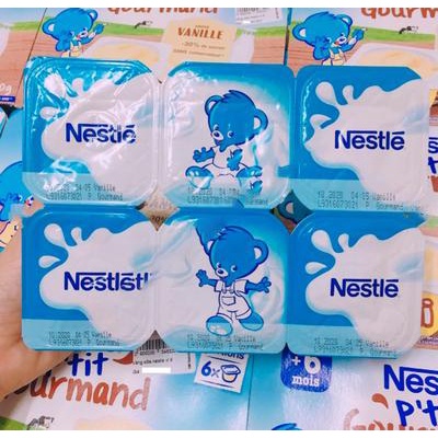 Váng sữa Nestle Pháp Cho Bé vỉ 6h*60g/lốc date 09/2023