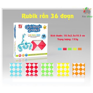 Rubik rắn - Magic Snake - 24 - 36 - 48 - 60 - 72 đoạn