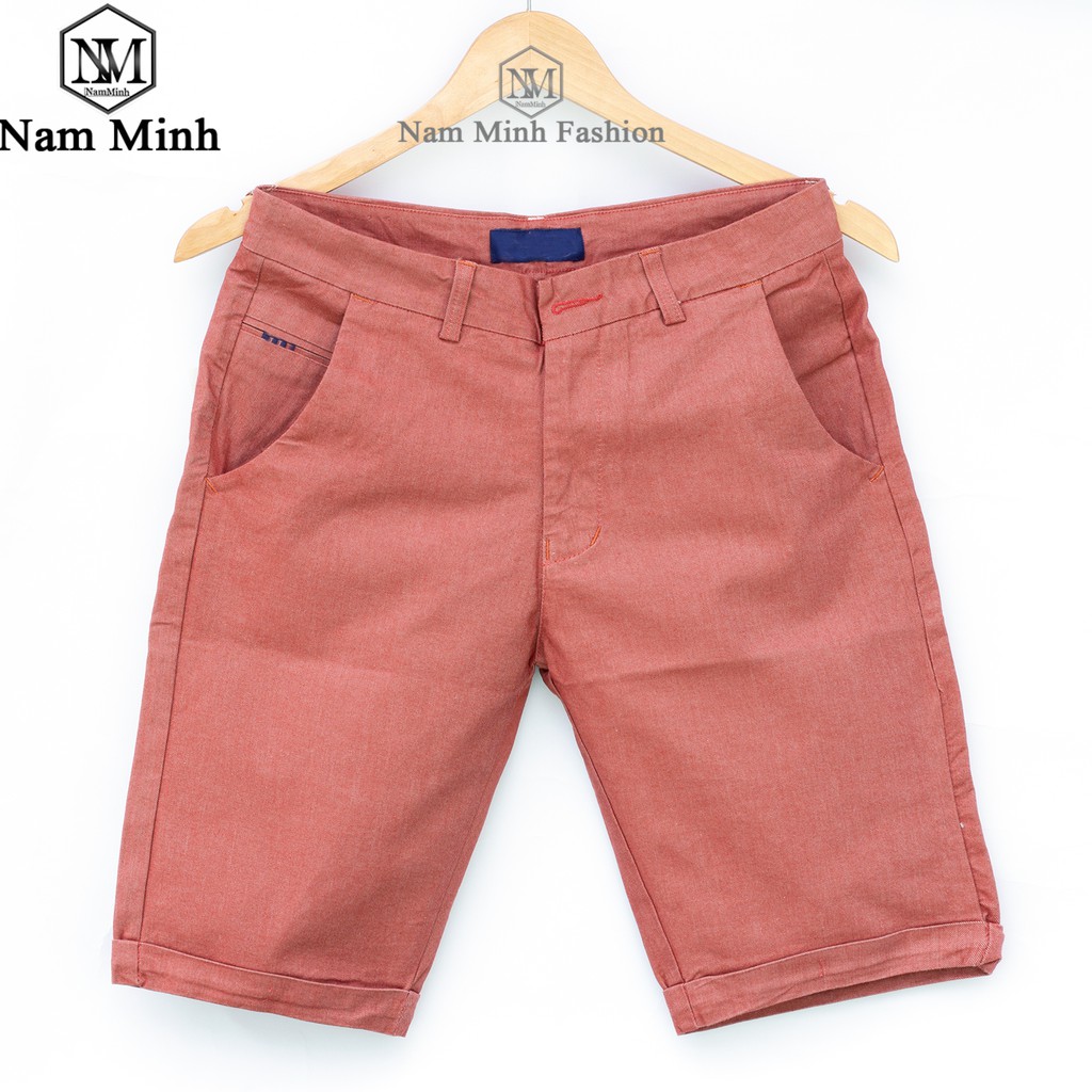 QUẦN SHORT KAKI NAM CÓ KHÓA KÉO