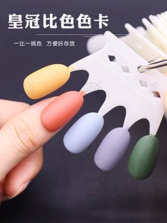 Móng que tập sơn hình vương miện [ 50 móng ] - manh219