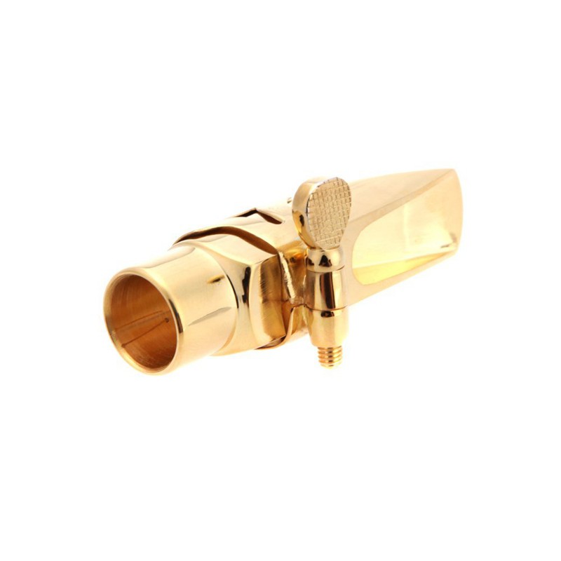 Phụ Kiện Kèn Saxophone Soprano Saxophone 5c Kim Loại Mạ Vàng Có Nắp Đậy