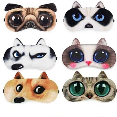 Miếng bịt mắt ngủ, miếng che mắt ngủ văn phòng 3D hình ảnh hoạt hình dễ thương có túi gel làm mát mắt hot trend 2020 | BigBuy360 - bigbuy360.vn