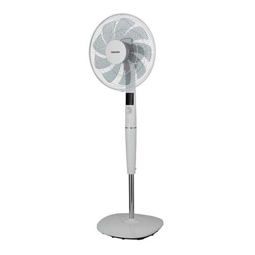 Quạt đứng điều khiển từ xa Toshiba F-LSD30VN 9 cánh có inverter màu trắng - Bảo hành hãng 12 tháng