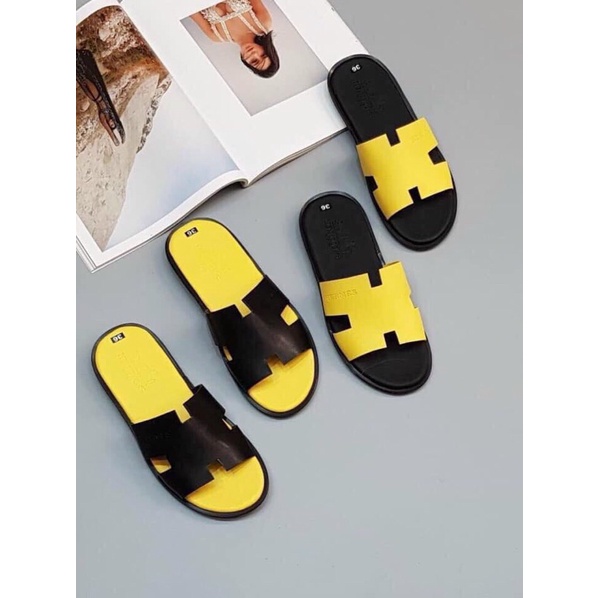 Dép nam nữ quai ngang thời trang cao cấp hm có nhiều màu