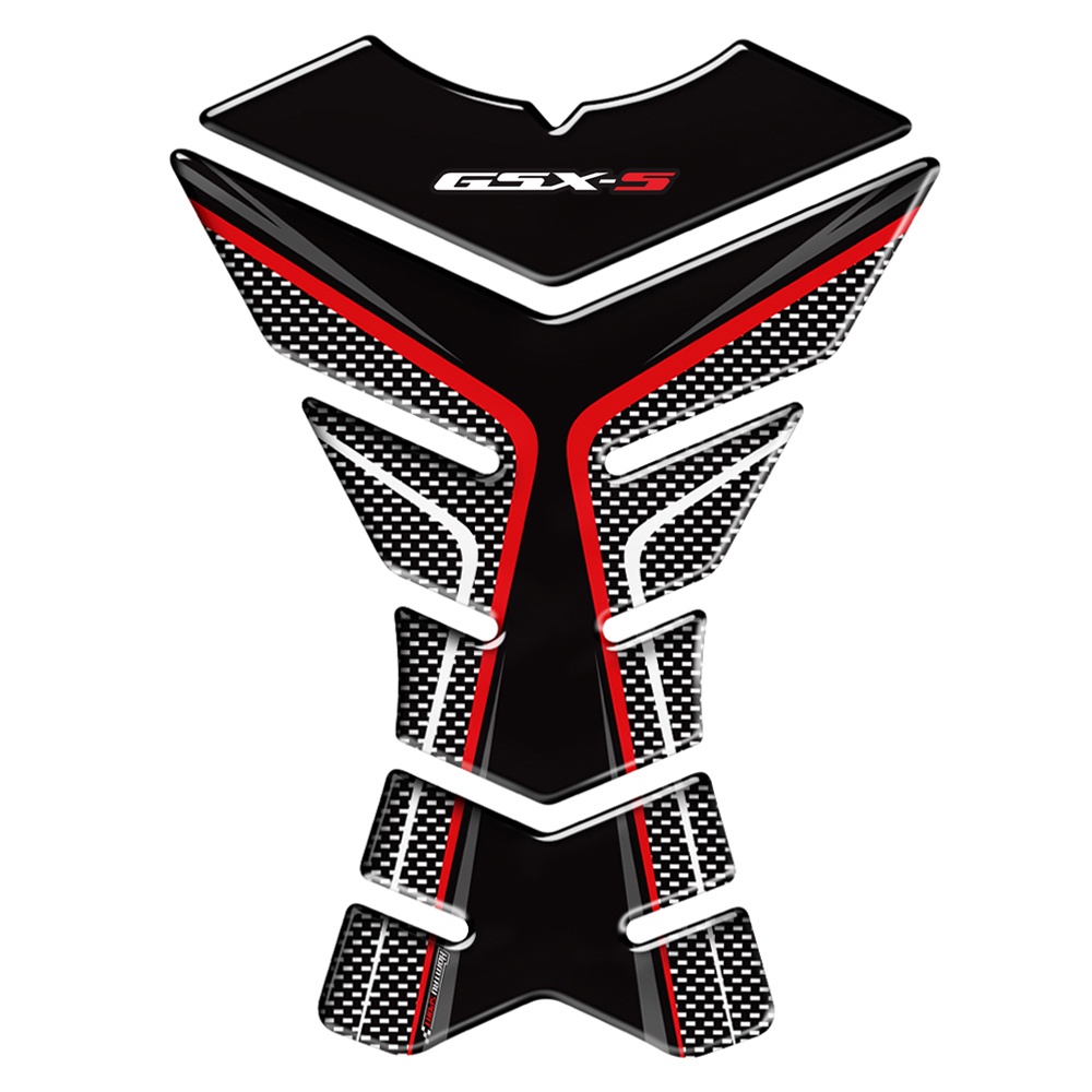 Miếng Dán Bảo Vệ Bình Xăng Xe Mô Tô Suzuki GSX-S1000 GSX-S 1000 1000F Bằng Sợi Carbon 3D