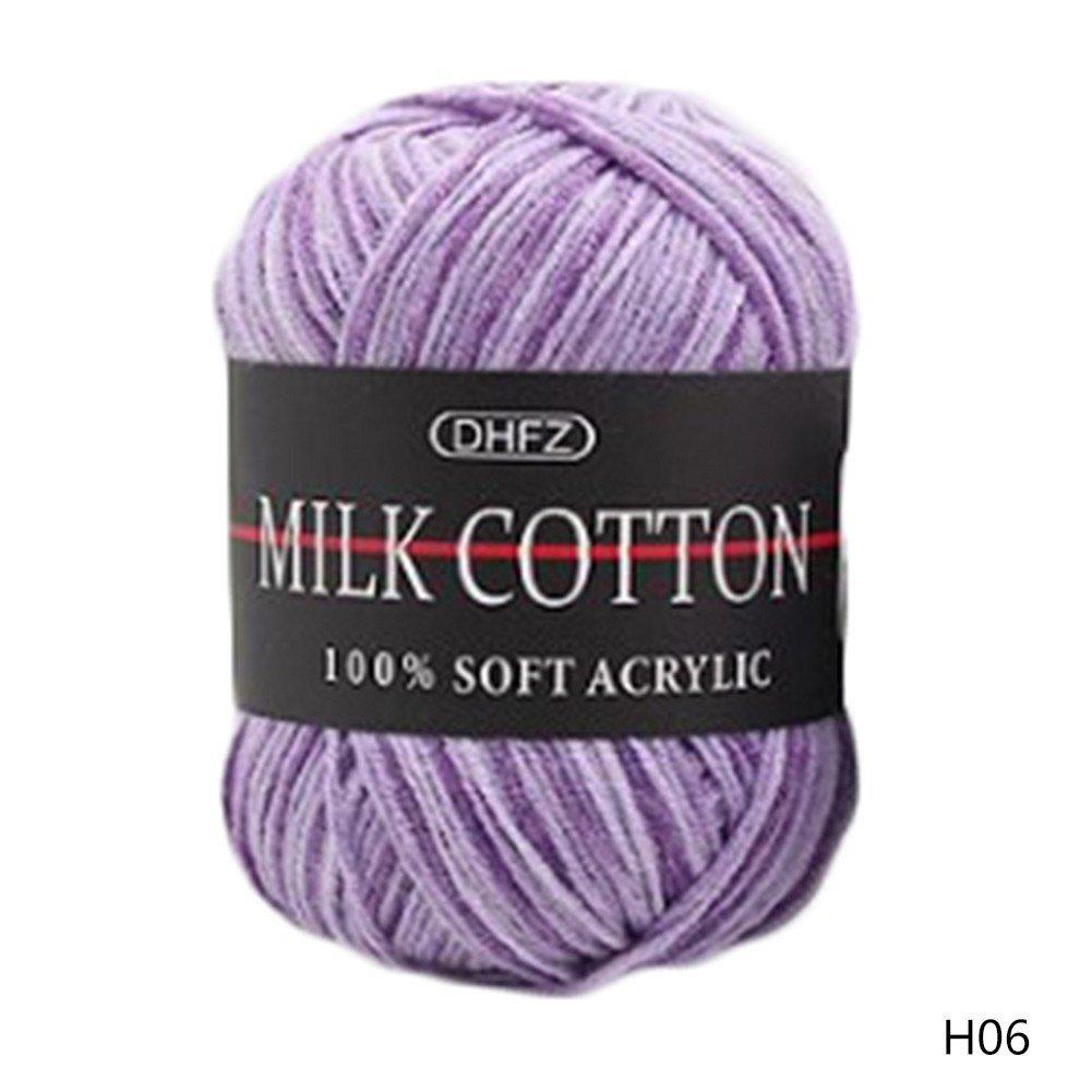 Cuộn len Milk Cotton nhiều màu 50g