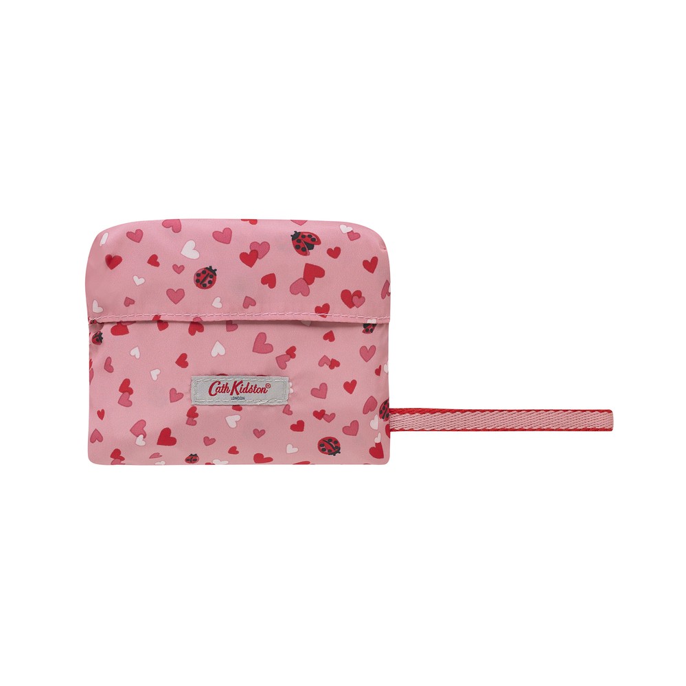 Cath Kidston - Túi Small Foldaway Tote Mini Lovebugs - 984423 - Pale Rose