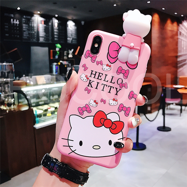 Ốp lưng OPPO điện thoại hình hoạt hình hello kitty siêu cute dành cho F9 A3S A37S F3 A7 F7 F5 F1S A71K A83