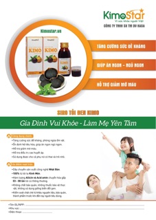 Siro tỏi đen Kimo Star