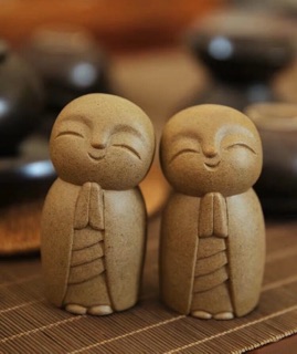 Cặp tượng Phật Jizo Nhật Bản