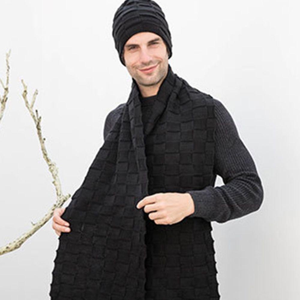 Set Mũ beanie Kèm Găng Tay Và Khăn Choàng Cổ Mới