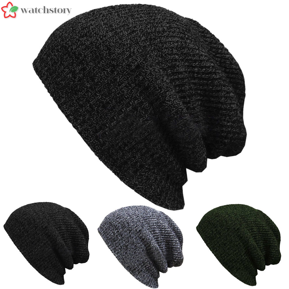 Mũ Beanie Dệt Kim Thời Trang Mùa Đông Cho Nam Và Nữ