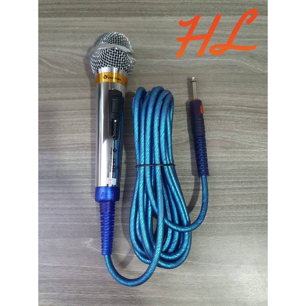 Micro Karaoke Dây Shunison SN-688 Chất Âm Tốt, Dây Dài 4M - BH 6 Tháng - Hưng Long PC