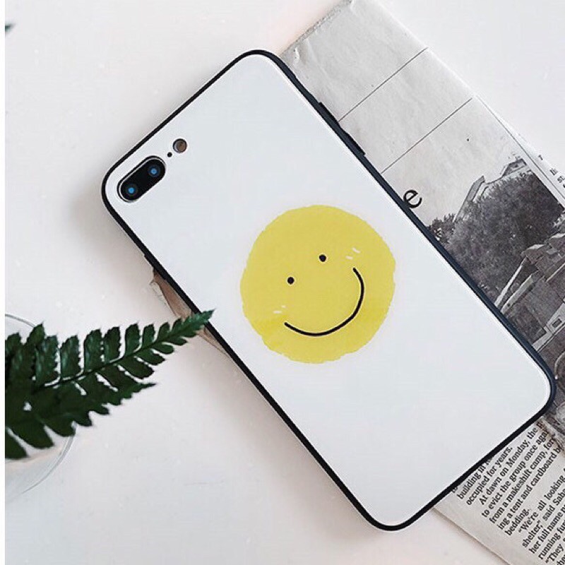 Ốp Lưng iPhone 7Plus/8Plus Chất Liệu Kính Viền Dẻo