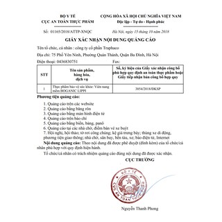 VIÊN UỐNG BOGANIC LIPPI