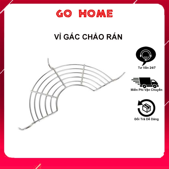 Vỉ gác chảo chiên rán dầu mỡ loại dày nhà bếp 28-30cm