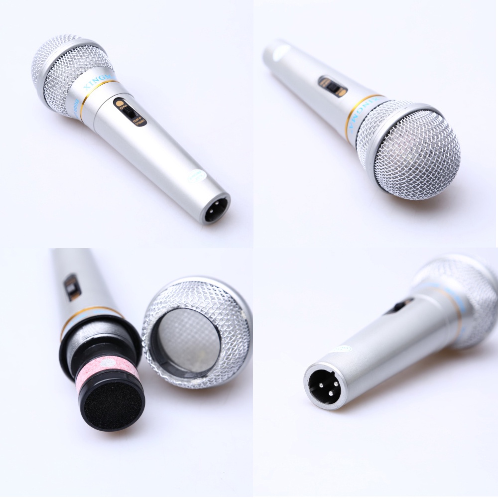 Micro Karaoke Chống Hú, Độ nhạy - hút âm cao - TOP Mic Hát Karaoke mẫu mới,Mic karaoke xingma. Bảo hành 12 tháng