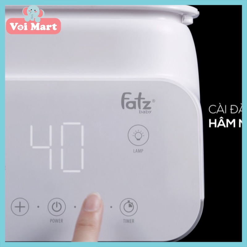 Máy Hâm Sữa Tiệt Trùng Điện Tử Duo 4 Fatzbaby FB3095MX Bảo Hành Chính Hãng 12 Tháng