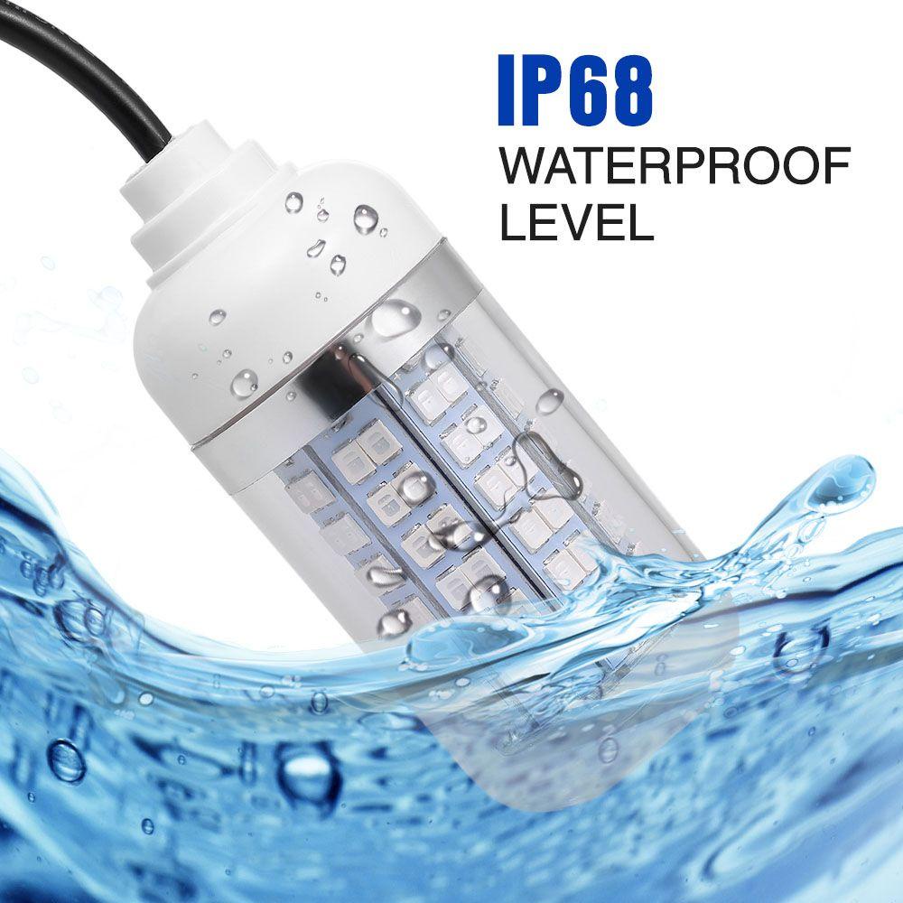 Hộp 108 Đèn LED Tìm Cá Dưới Nước/ Nhiều Màu Sắc Lựa Chọn Với 4 Màu Tùy Chọn 12V