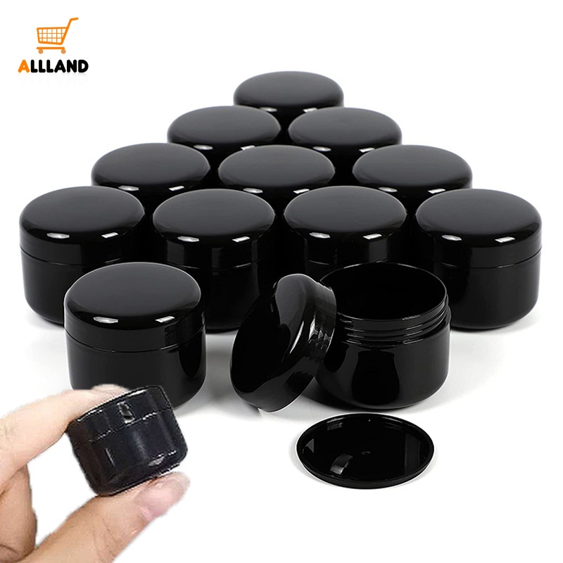 Lọ Nhựa Rỗng Trong Suốt 10g Đựng Mẫu Thử Có Nắp Đậy Chống Bụi