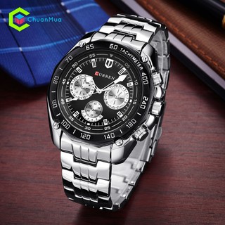 Đồng Hồ Nam Curren 8077 Dây Sắt