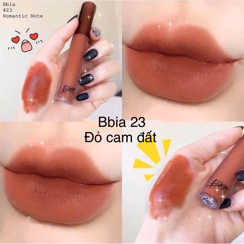 [ Giá siêu rẻ ] Son kem bbia 25/12/22/23/24/36 và 38 Handmade