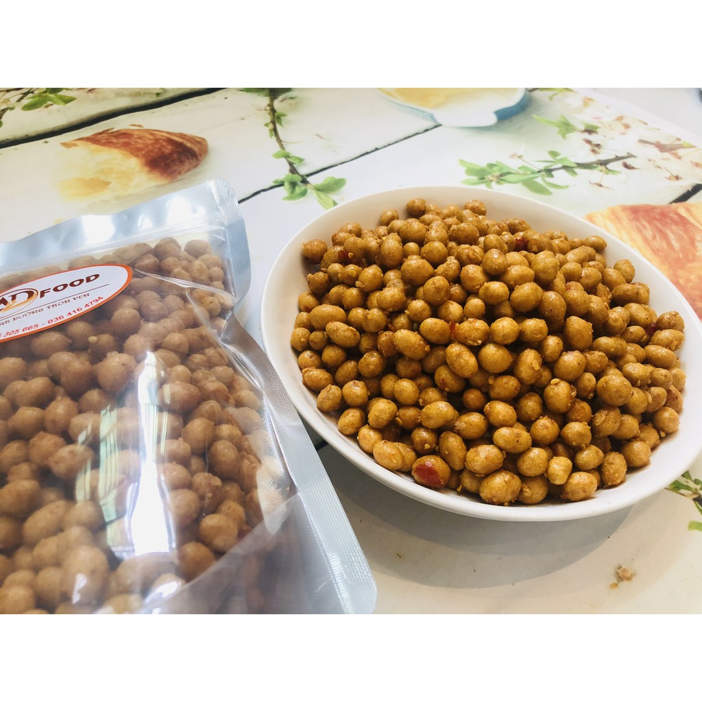 1kg đậu phộng da cá giòn tan tẩm bơ tỏi thơm béo