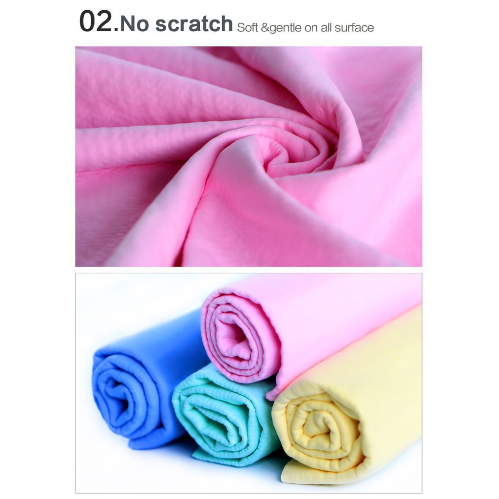 1 Khăn Lau Xe Hơi Thấm Hút Tốt 44x32cm