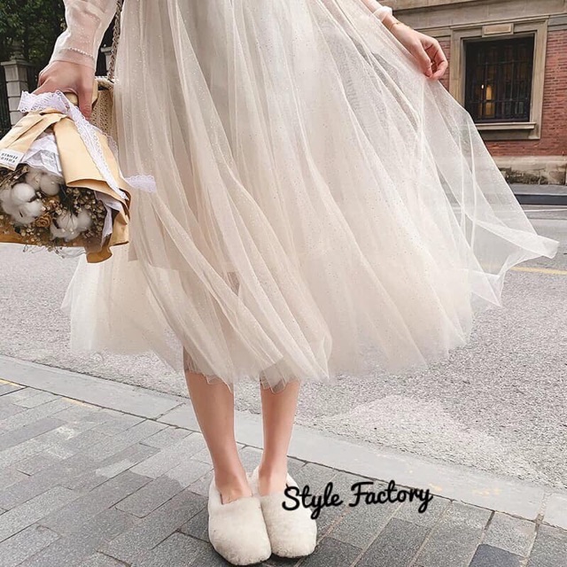 [ORDER] Váy voan tutu xoè