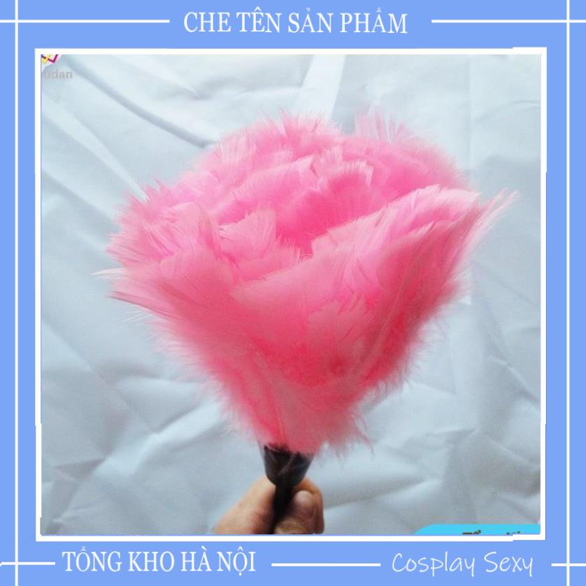 Phụ kiện chụp ảnh - Phụ kiện lông vũ cầm tay chụp indoor, studio, cosplay - Đen/ Trắng TKVN