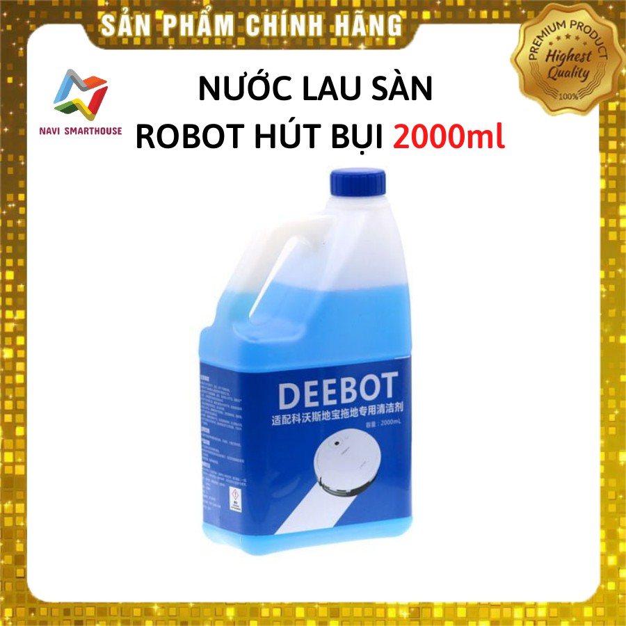 Nước lau sàn Deebot chuyên dụng dành cho Robot hút bụi lau nhà