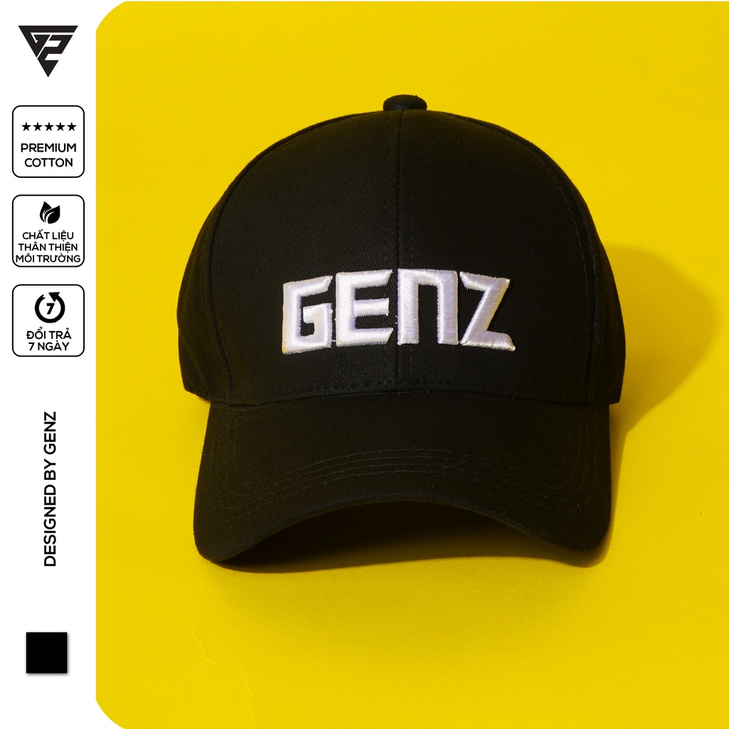 Mũ lưỡi trai nón kết GENZ thêu chữ ulzzang unisex thích hợp cả nam nữ cá tính