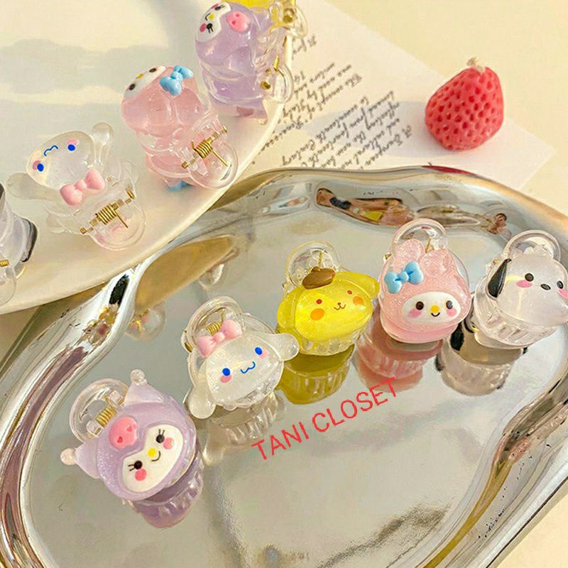 Kẹp Tóc Mini Thời Trang Sanrio Nhiều Màu Sắc