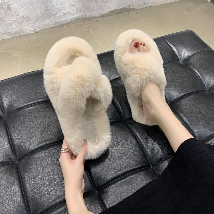 Giày Sandal Đế Dày 1-3cm Quai Chéo Thời Trang Thu Đông 2020 Cho Nữ