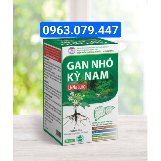 Gan Nhó Kỳ Nam - Bổ gan, giải độc gan, hạ men gan