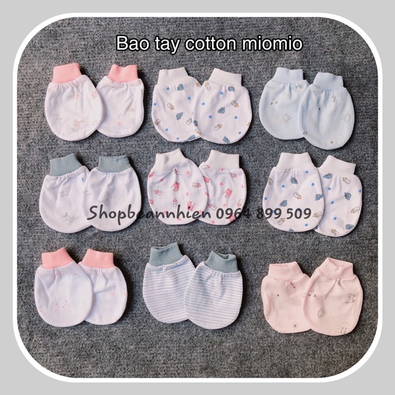 Bao tay,bao chân sơ sinh Miomio-vớ tay chân cho bé