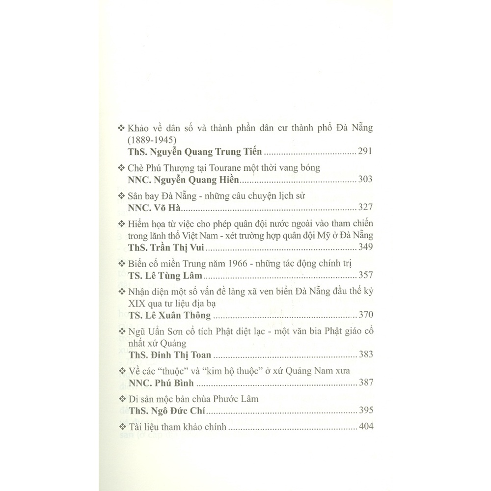 Sách - Miền Trung - Những Vấn Đề Lịch Sử