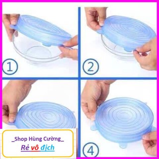 Sét 6 màng bọc thực phẩm silicon