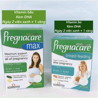 Vitamin tổng hợp Pregnacare Breast feeding cho mẹ cho con bú UK 84v [ Có sỉ ]