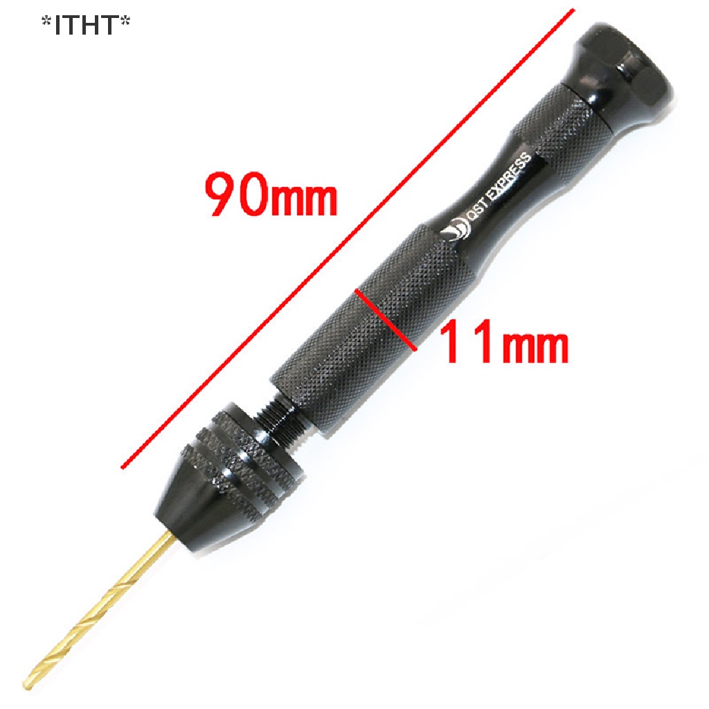 Bộ 11 Mũi Khoan Xoắn Bằng Tay Chuyên Dụng Cho Làm Trang Sức Thủ Công