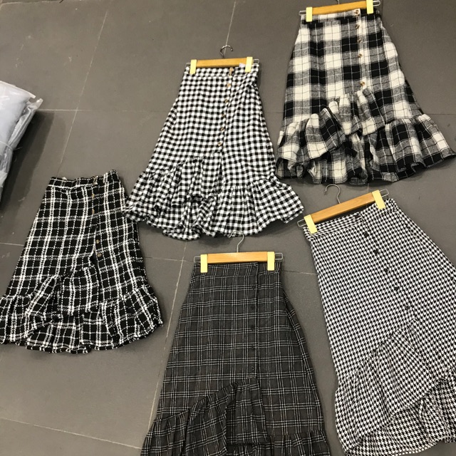 Váy dạ tweed