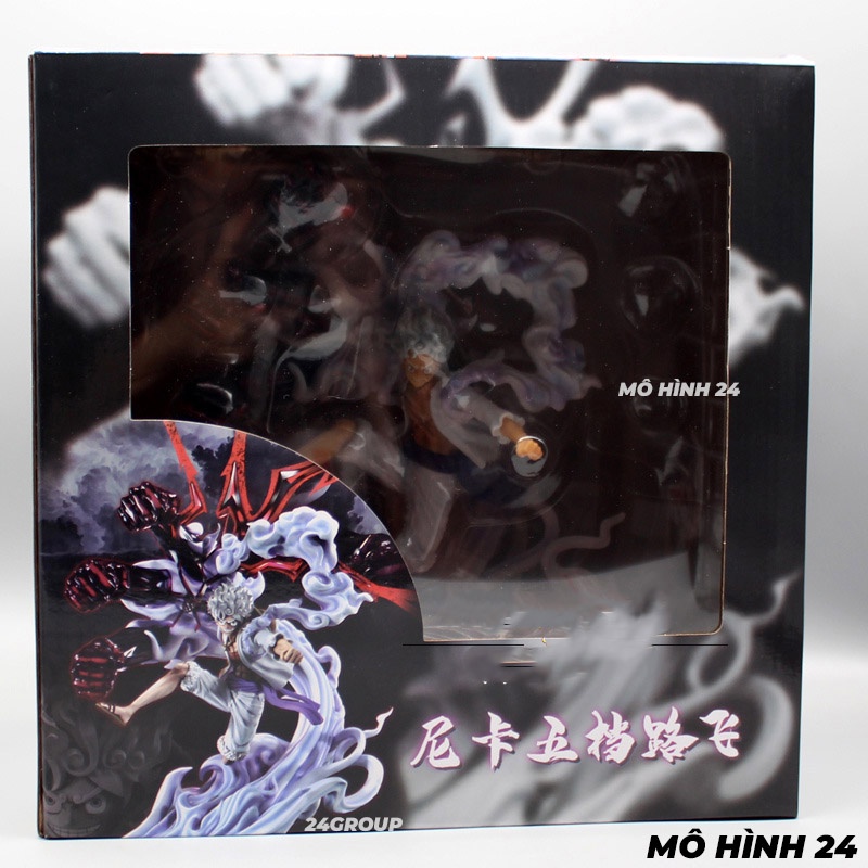 [HÀNG CAO CẤP] Mô hình nhân vật Monkey D Luffy Gear 5 kèm trái ác quỷ hito hito no Mi thần nika mặt trời lù gear5 one