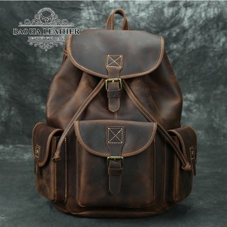 Balo da bò sáp thô nguyên tấm BHSJ013