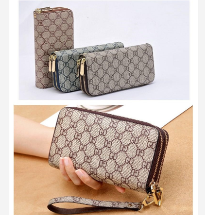 Ví da dài thiết kế thời trang dành cho nữ